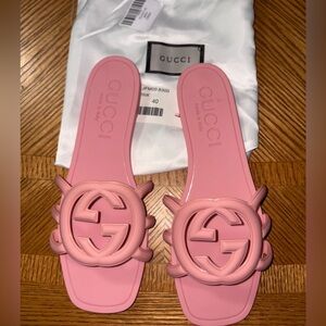 “Gucci” woman’s jelly sandals